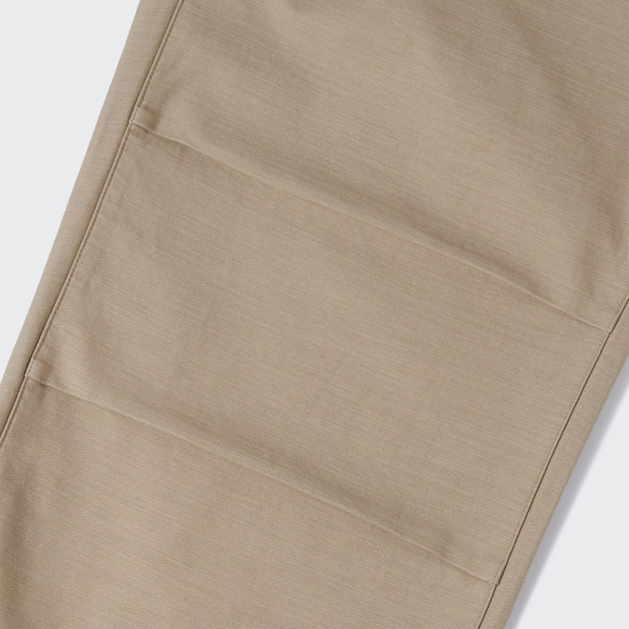 Back Satin Parachute Pants [Beige]