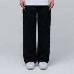 One Tuck Wide Cargo Pants [Black]