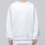 Musinsa Standard [Green] Recycle Oversized Sweatshirt – White