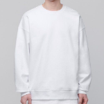 Musinsa Standard [Green] Recycle Oversized Sweatshirt – White