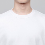 Musinsa Standard [Green] Recycle Oversized Sweatshirt – White