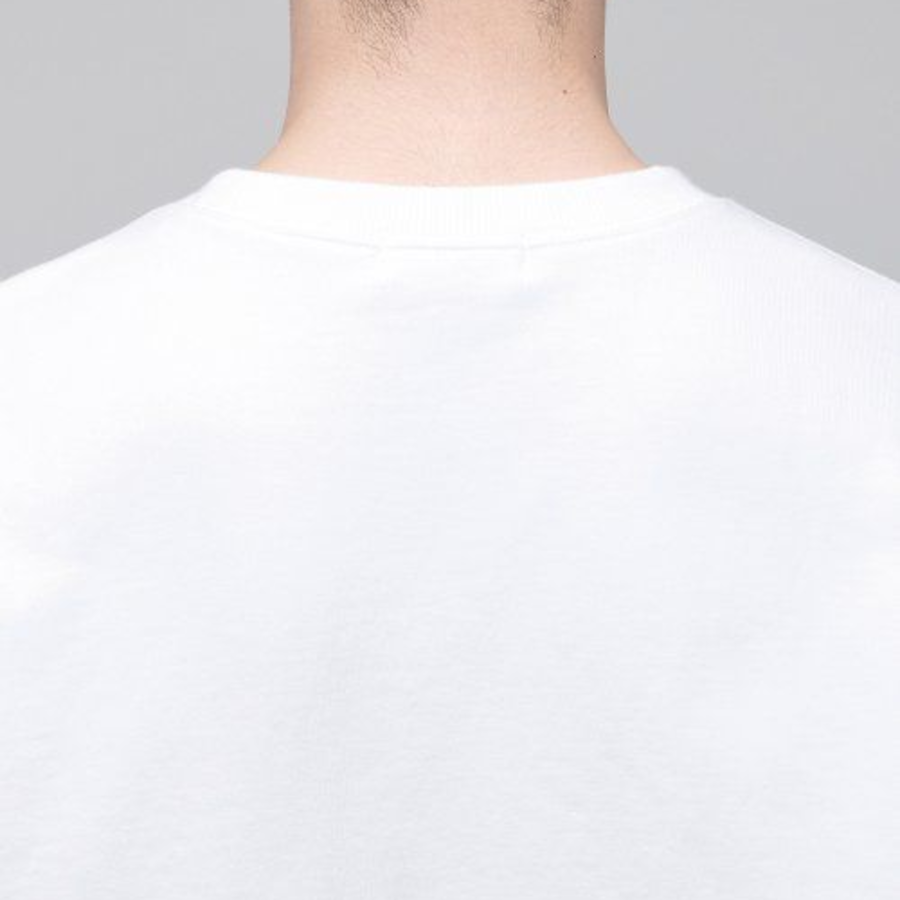 Musinsa Standard [Green] Recycle Oversized Sweatshirt – White