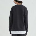 Melange Master Oversized Sweatshirt – Charcoal Grey