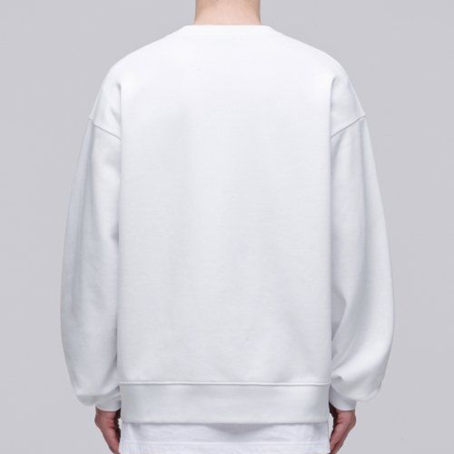 Musinsa Standard Flat Terry Oversized Sweatshirt – White