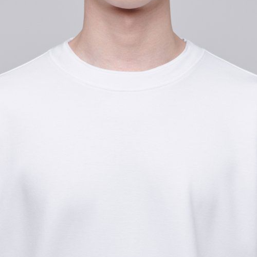 Musinsa Standard Flat Terry Oversized Sweatshirt – White