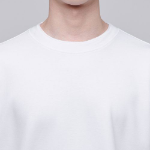 Musinsa Standard Flat Terry Oversized Sweatshirt – White