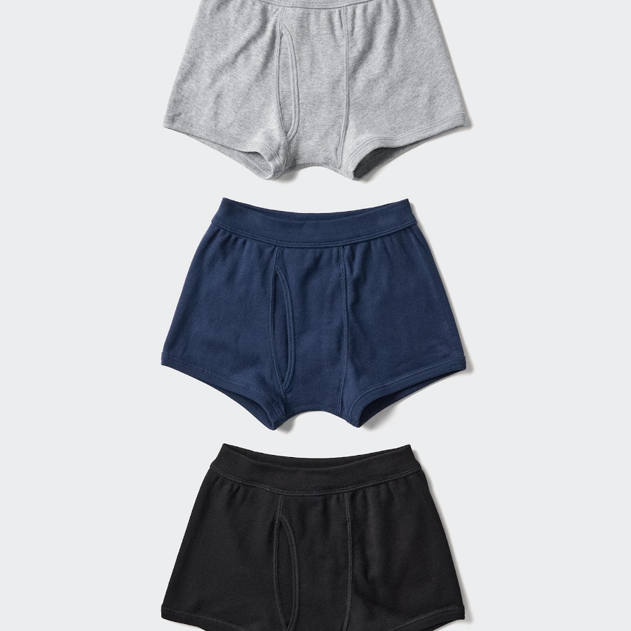 UNIQLO BOYS Boxer Briefs 3P(Набор из трех цветов)