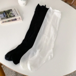 Летние полупрозрачные гольфы "Flow" — лёгкость и текстура для стильных образов