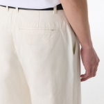 Regular Fit Hidden Banding Chino Pants [Cream]