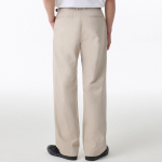Regular Fit Hidden Banding Chino Pants [Light Beige]