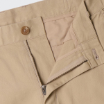Regular Fit Hidden Banding Chino Pants [Beige]