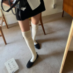 Гольфы "Cappy" в рубчик — базовый акцент в стиле минимализм и уют