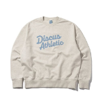 DISCUSS ATHLETIC Oversized Logo Sweatshirt – Oatmeal