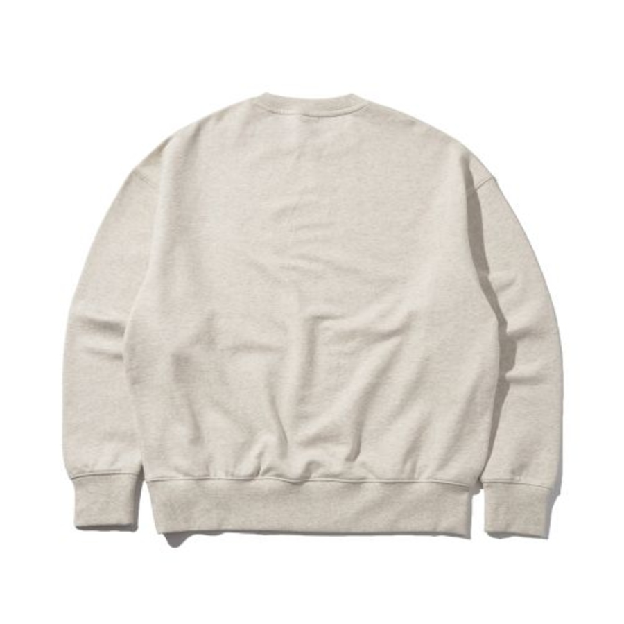 DISCUSS ATHLETIC Oversized Logo Sweatshirt – Oatmeal