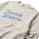 DISCUSS ATHLETIC Oversized Logo Sweatshirt – Oatmeal