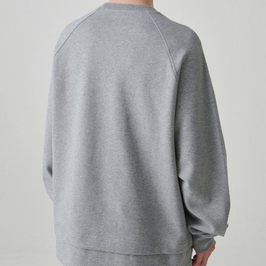 Musinsa Standard Flat Terry Oversized Double Layer Sweatshirt – Grey