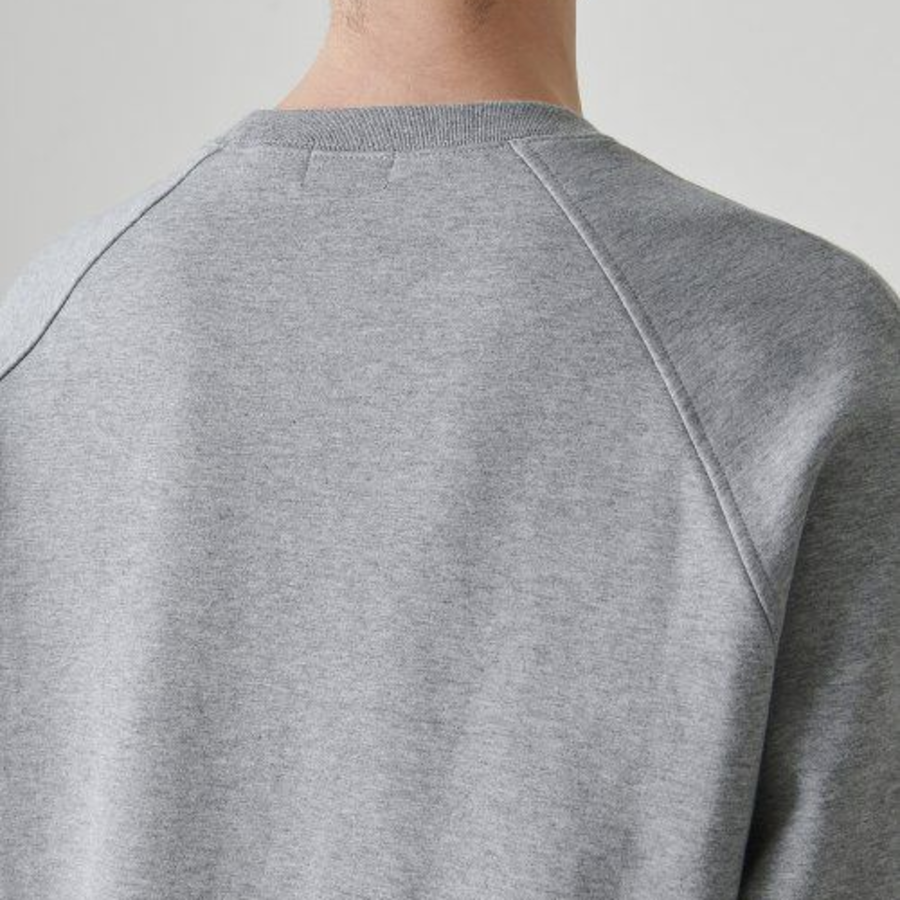 Musinsa Standard Flat Terry Oversized Double Layer Sweatshirt – Grey