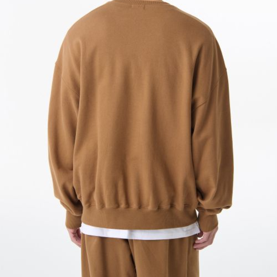 Musinsa Standard Loose Balloon Sweatshirt – Brown