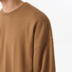 Musinsa Standard Loose Balloon Sweatshirt – Brown