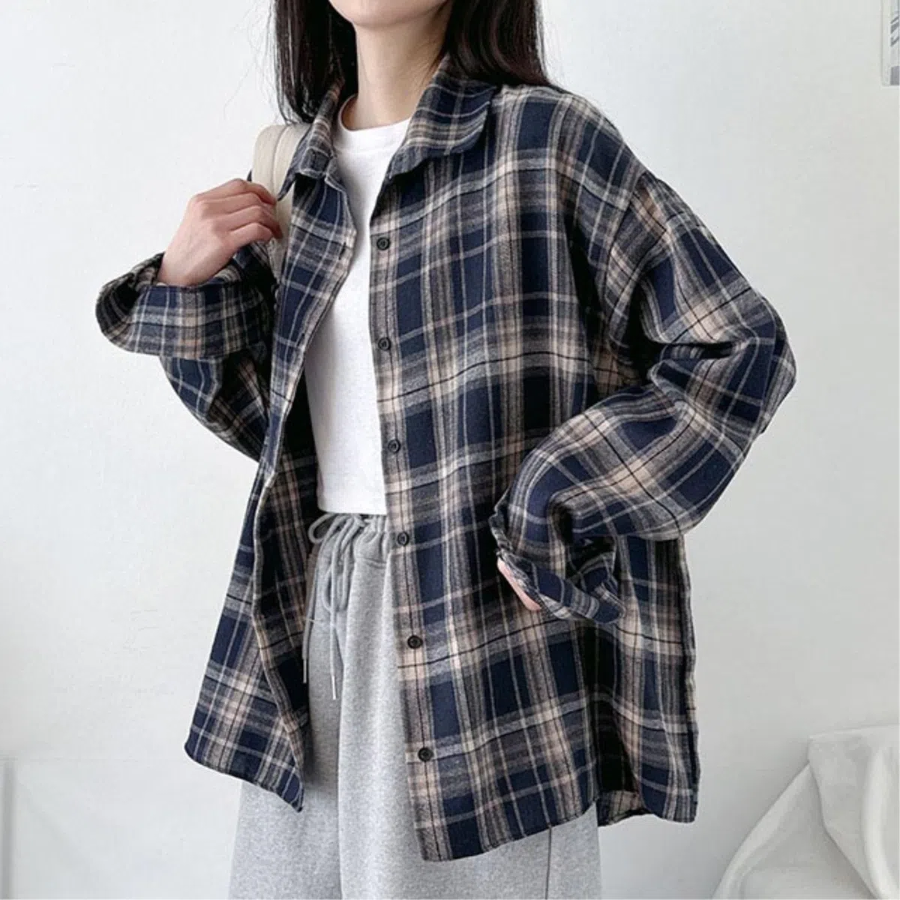 Mood – рубашка Check Balloon Shirt