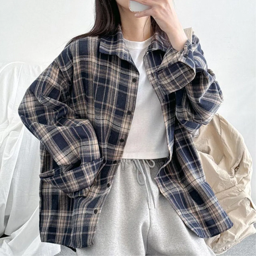 Mood – рубашка Check Balloon Shirt