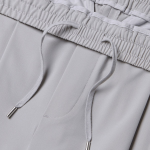 [Cooltandard] One Tuck Wide Banding Slacks [Light Gray]