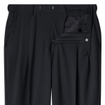 [Cooltandard] Real Wide Hidden Banding Slacks [Gray]