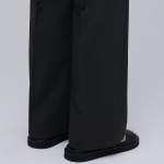 [Cooltandard] Real Wide Hidden Banding Slacks [Gray]