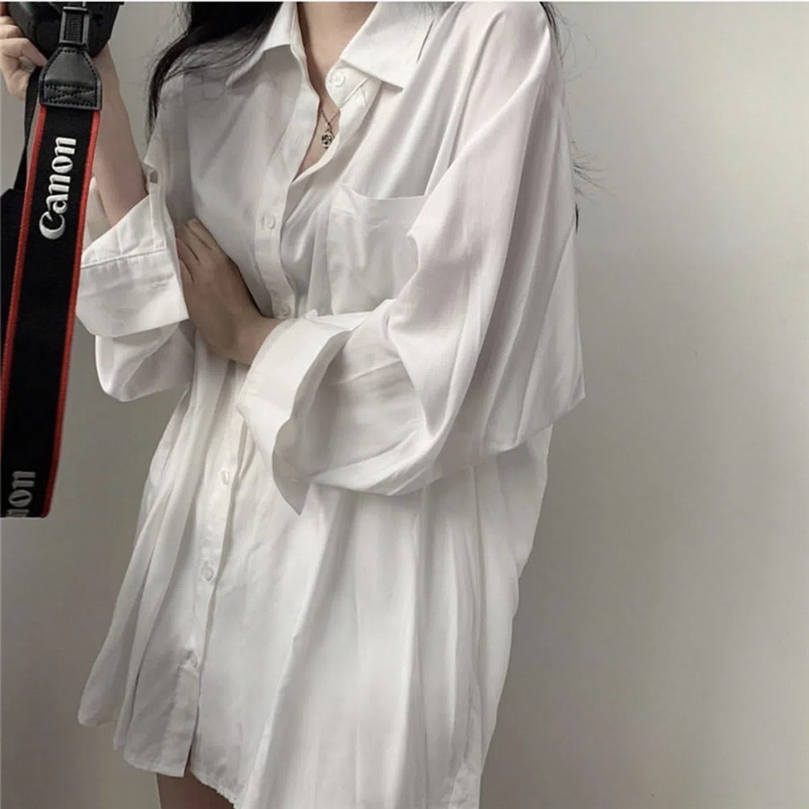 Plain – рубашка Oversized Boxy Shirt Blouse