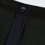 [Cooltandard] Real Wide Hidden Banding Slacks [Navy]