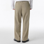 SOLOTEX One-Tuck Wide Comfort Banding Pants [Dusty Beige]