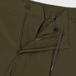 SOLOTEX One-Tuck Wide Comfort Banding Pants [Khaki]