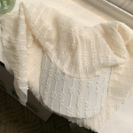 Flow Frill Scarf Cap — женственная бейсболка с фестончатым платком и лёгким силуэтом (2 вариант)