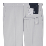 [Cooltandard] Semi Wide Hidden Banding Slacks [Light Gray]