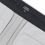 [Cooltandard] Semi Wide Hidden Banding Slacks [Light Gray]