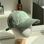 Vintage Pigment Washed Embroidered Cap — винтажная бейсболка с пигментной стиркой и вышивкой