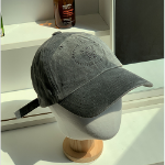 Vintage Pigment Washed Embroidered Cap — винтажная бейсболка с пигментной стиркой и вышивкой