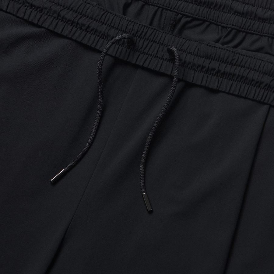 [Cooltandard] Cooling Deep Tuck Wide Banding Pants [Black]