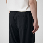 [Cooltandard] Cooling Deep Tuck Wide Banding Pants [Black]