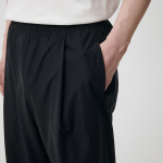 [Cooltandard] Cooling Deep Tuck Wide Banding Pants [Black]