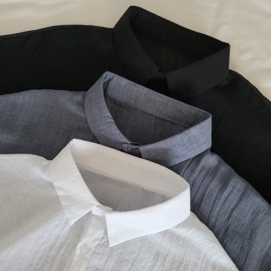 Linen – рубашка See-Through Oversized Gauze Shirt