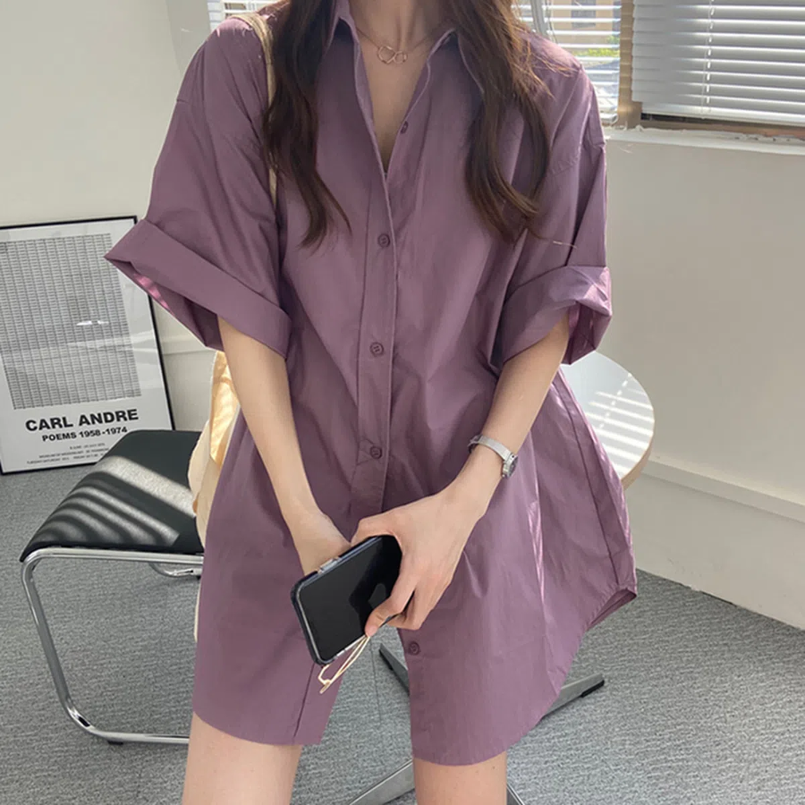 Perriem – рубашка Loose-Fit Short-Sleeve Shirt