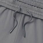 [Cooltandard] Cooling Deep Tuck Wide Banding Pants [Medium Gray]