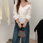 Atove – блузка Unbal Off-Shoulder Blouse