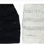 Летняя прозрачная вязаная шапочка "Summer Stripe" — лёгкий акцент в стиле casual