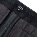 [Cooltandard] Heavyweight Brushed Real Wide Hidden Banding Slacks [Medium Gray]