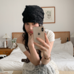 Оверлэп кружевной цветочный сетчатый бини — романтичный акцент с легкой полупрозрачностью