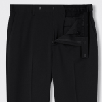 [Cooltandard] Flare Hidden Banding Slacks [Black]