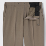 [Cooltandard] Flare Hidden Banding Slacks [Dusty Beige]