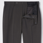 [Cooltandard] Flare Hidden Banding Slacks [Gunmetal]